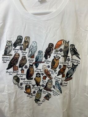 Love owls tee